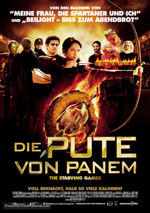 The Starving Games - German Movie Poster