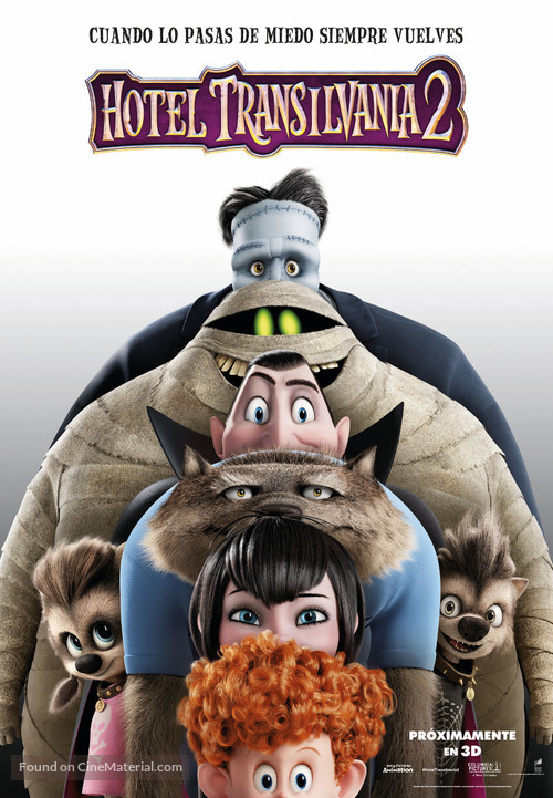 Hotel Transylvania 2 - Spanish Movie Poster