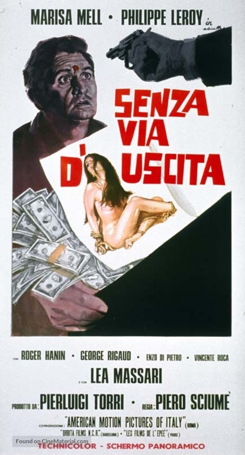 Senza via d&#039;uscita - Italian Movie Poster