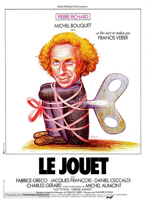 Le jouet - French Movie Poster