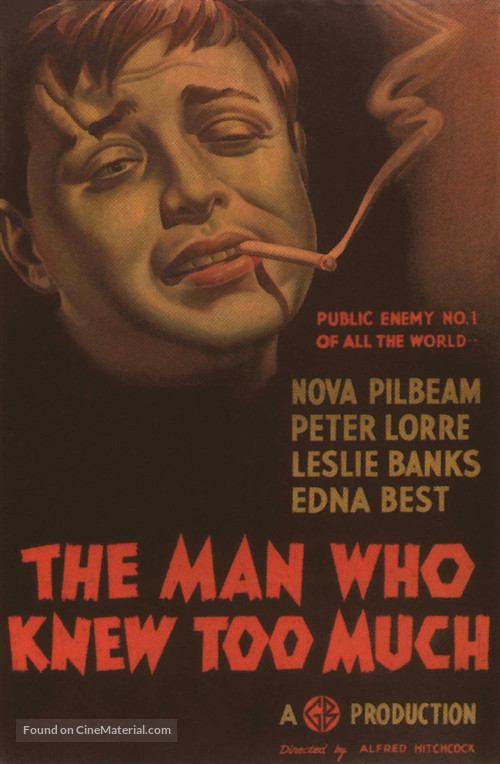 The Man Who Knew Too Much - Movie Poster