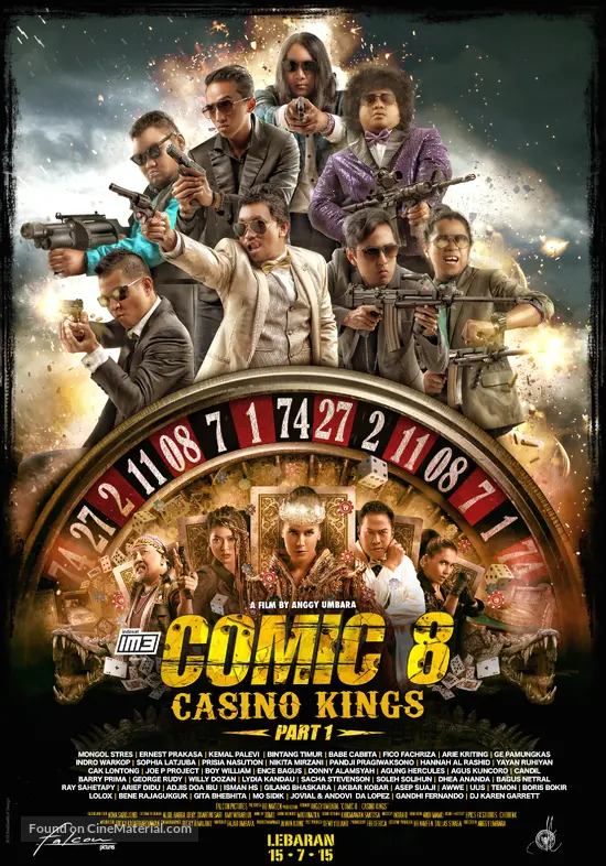 Comic 8 Casino Kings Part 1 15 Indonesian Movie Poster Comic 8 Casino Kings Part 1 15 Indonesian Movie Poster