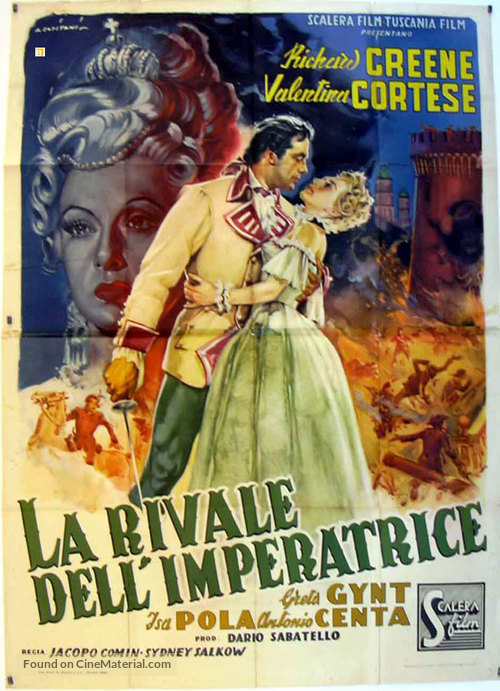 La rivale dell&#039;imperatrice - Italian Movie Poster