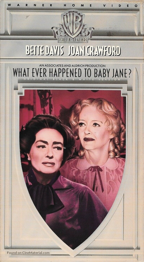 What Ever Happened to Baby Jane? - VHS movie cover