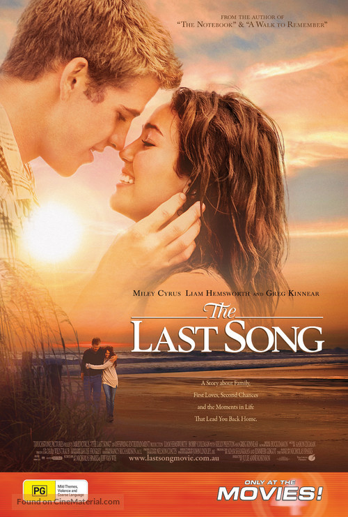 The Last Song - Australian Movie Poster