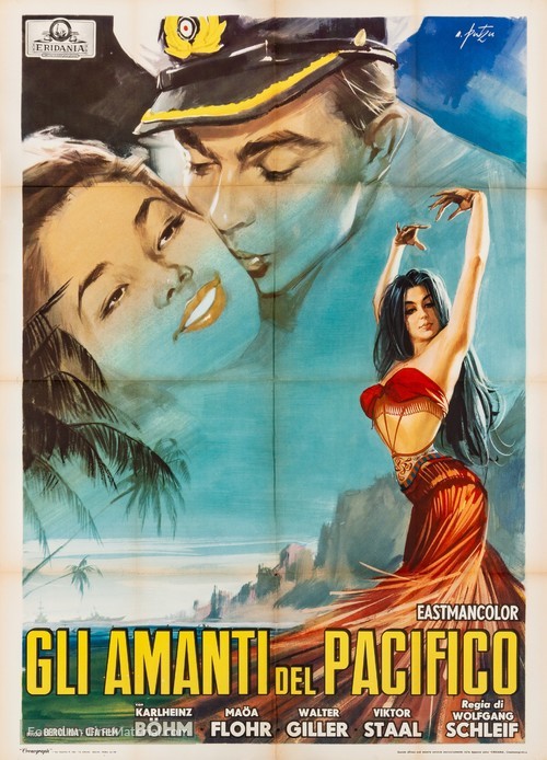 Blaue Jungs - Italian Movie Poster