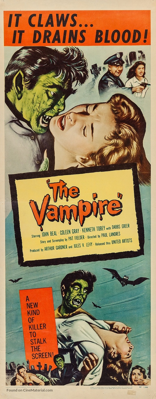 The Vampire - Movie Poster
