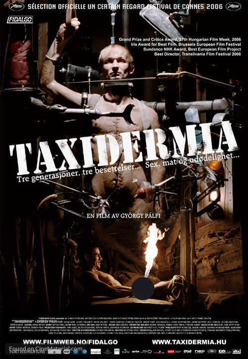 Taxidermia - Norwegian Movie Poster