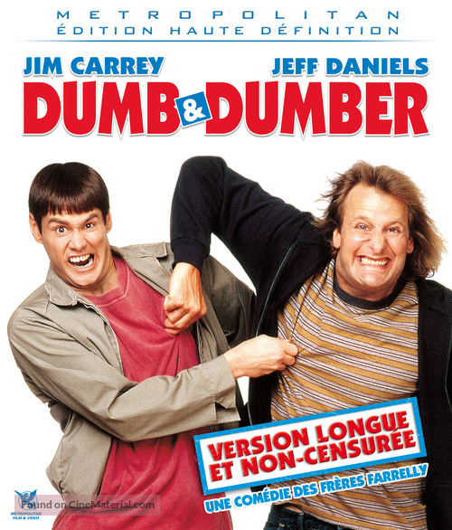 Dumb &amp; Dumber - French Blu-Ray movie cover