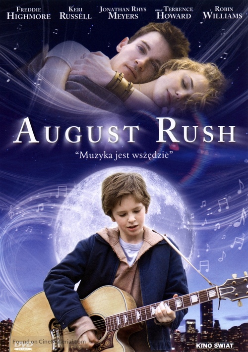 August Rush - Polish DVD movie cover