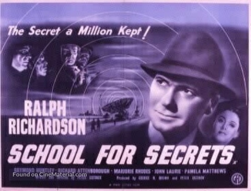 School for Secrets - British Movie Poster