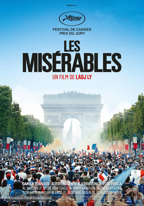 Les mis&eacute;rables - Swiss Movie Poster