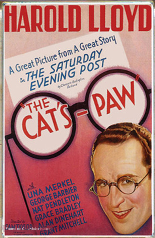 The Cat&#039;s-Paw - Movie Poster