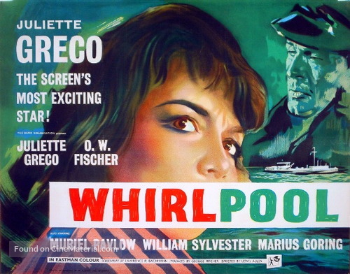 Whirlpool - British Movie Poster