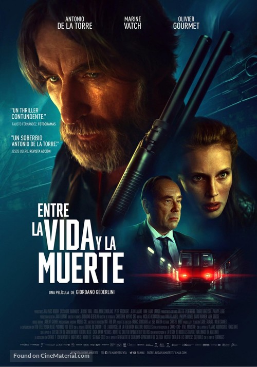 Entre la vie et la mort - Spanish Movie Poster