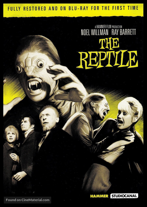 The Reptile - British Video release movie poster