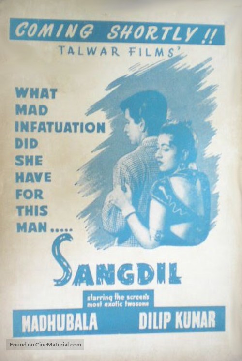 Sangdil - Indian Movie Poster