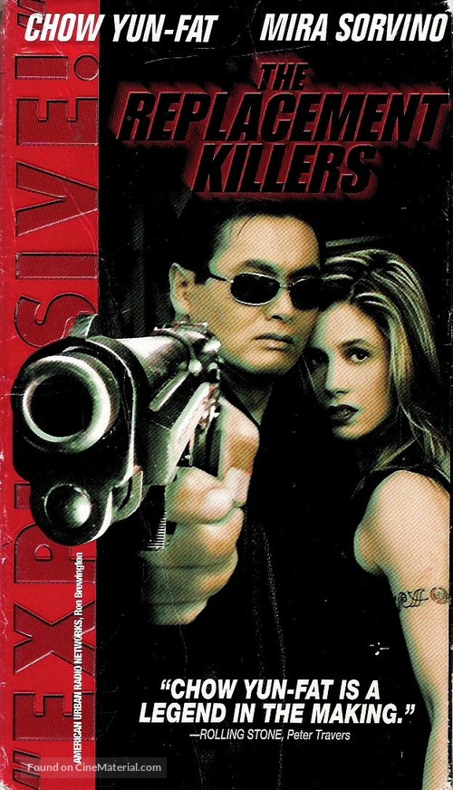 The Replacement Killers - VHS movie cover