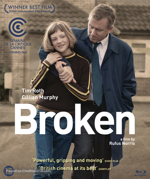 Broken - Belgian Blu-Ray movie cover