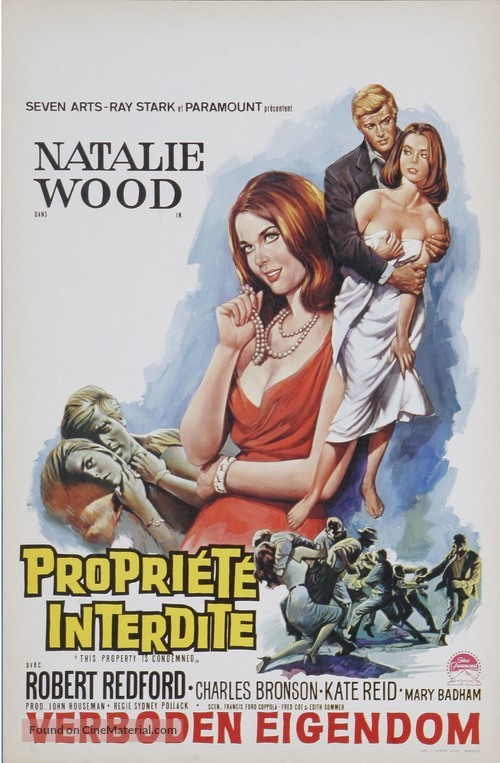 This Property Is Condemned - Belgian Movie Poster