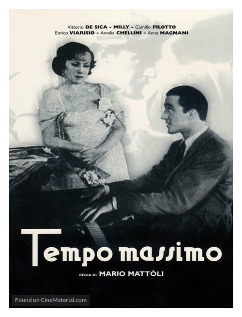 Tempo massimo - Italian Movie Poster