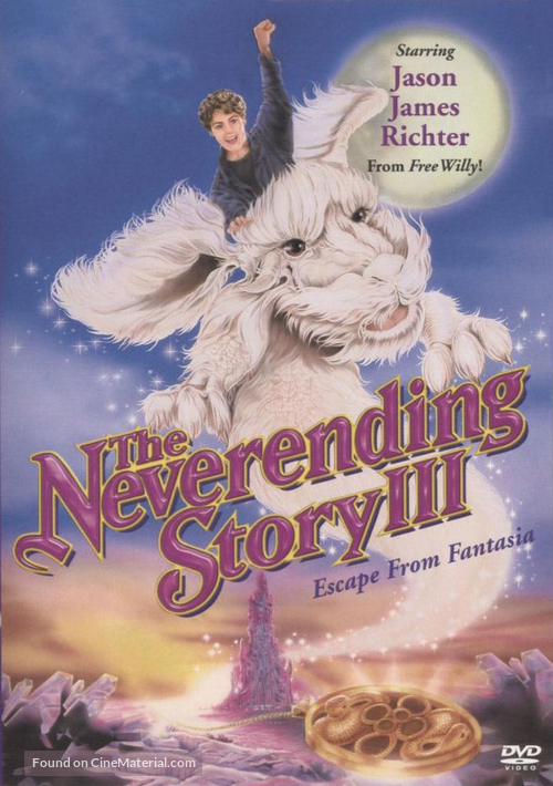 The NeverEnding Story III - DVD movie cover