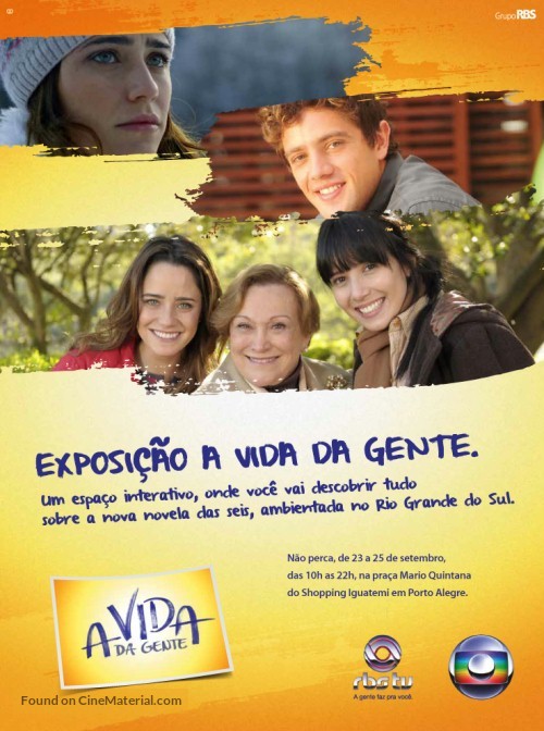 &quot;A Vida da Gente&quot; - Brazilian Movie Poster
