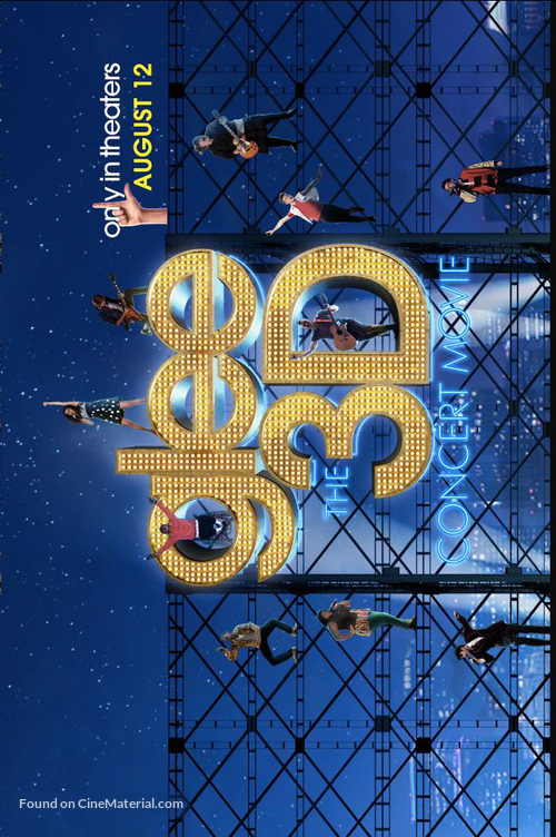 Glee: The 3D Concert Movie - Movie Poster