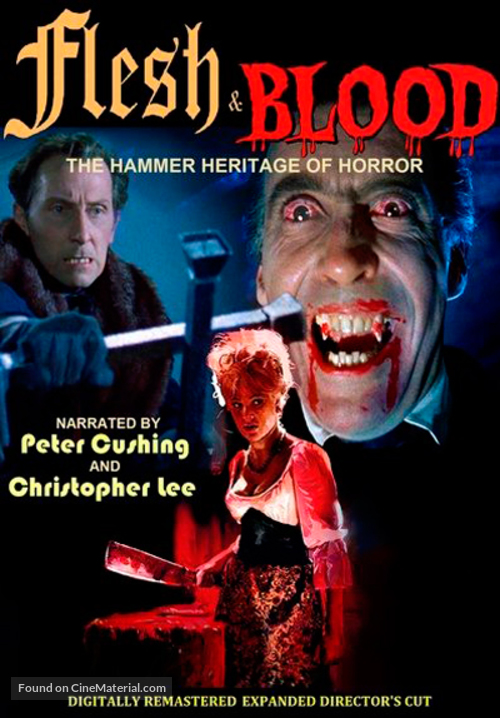 Flesh and Blood: The Hammer Heritage of Horror - British Movie Cover