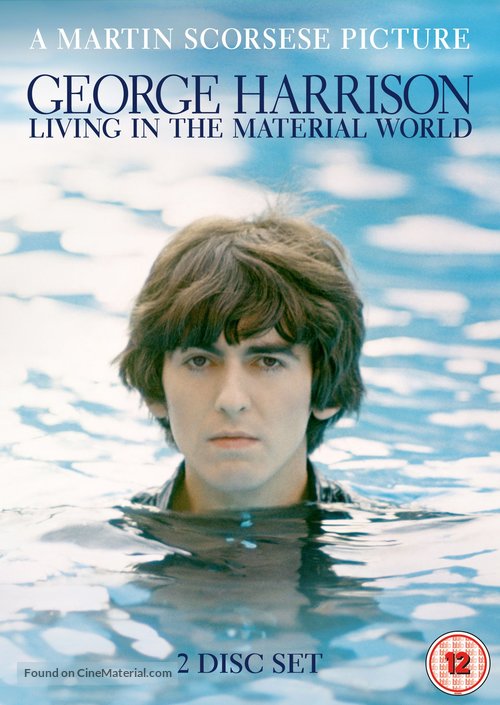 George Harrison: Living in the Material World - British DVD movie cover
