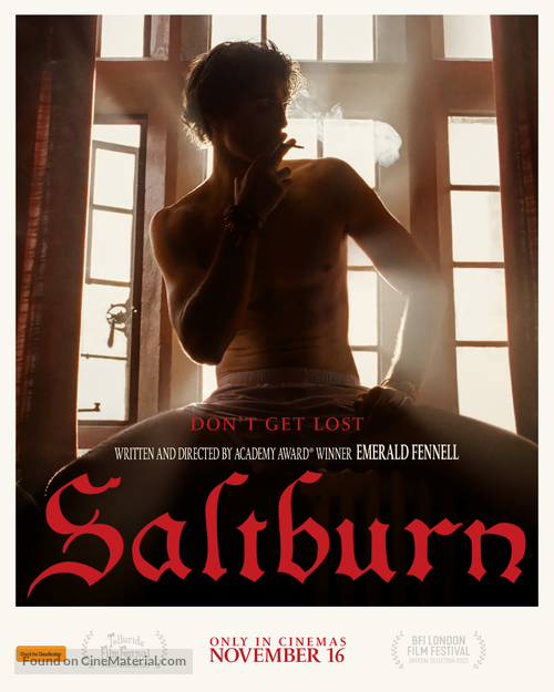 Saltburn - Australian Movie Poster