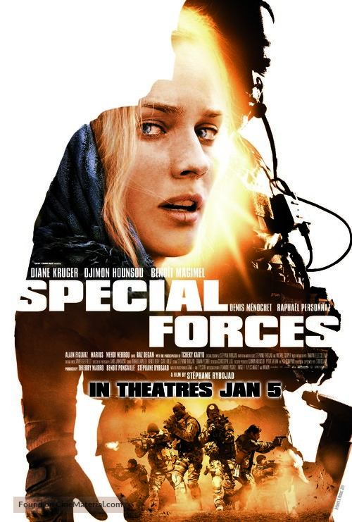 Forces sp&eacute;ciales - Singaporean Movie Poster