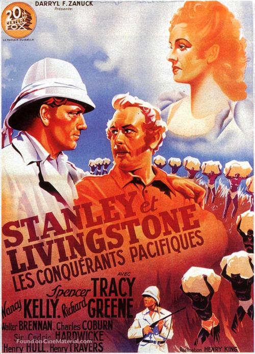 Stanley and Livingstone - French Movie Poster