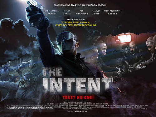 The Intent - British Movie Poster