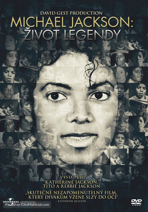 Michael Jackson: The Life of an Icon - Czech DVD movie cover