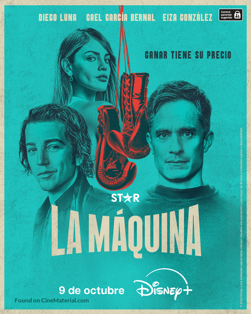 La M&aacute;quina - Mexican Movie Poster