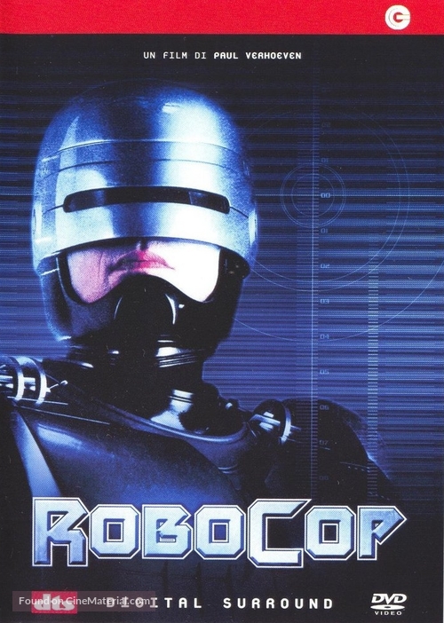 RoboCop - Italian DVD movie cover