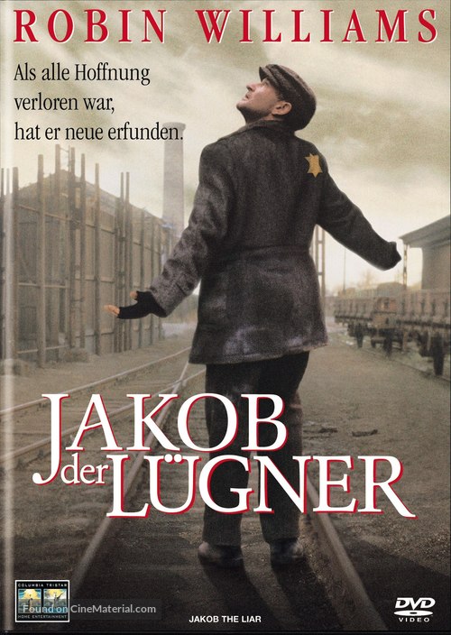 Jakob the Liar - Swiss DVD movie cover