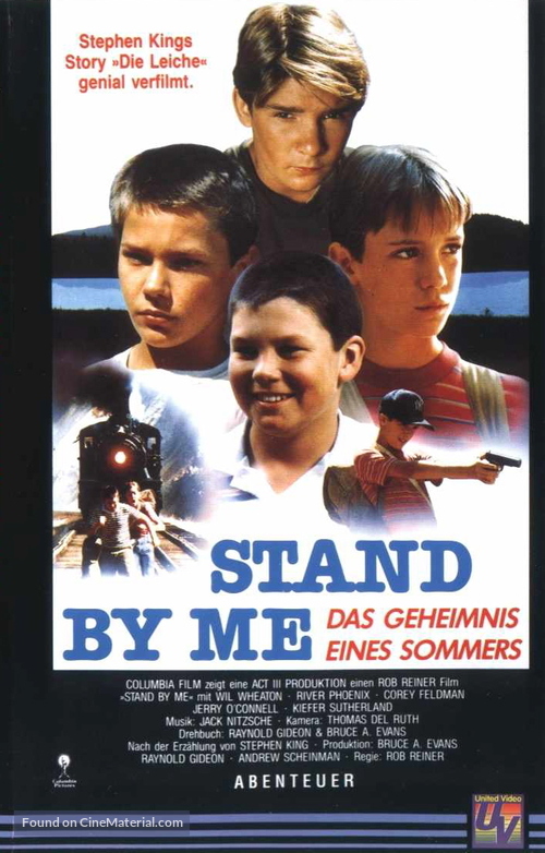 Stand by Me - German Movie Cover