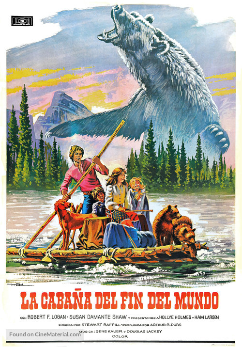 The Adventures of the Wilderness Family - Spanish Movie Poster