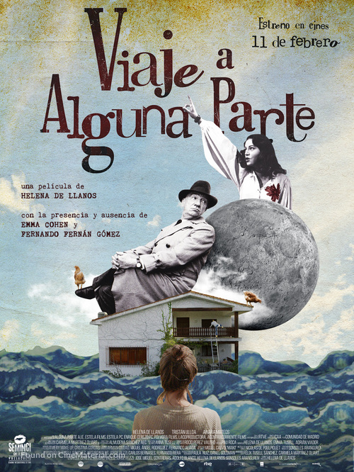 Viaje a alguna parte - Spanish Movie Poster