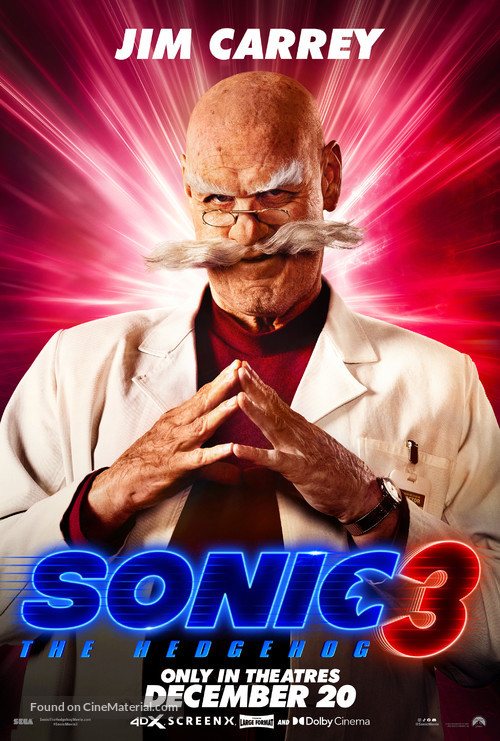 Sonic the Hedgehog 3 - Movie Poster