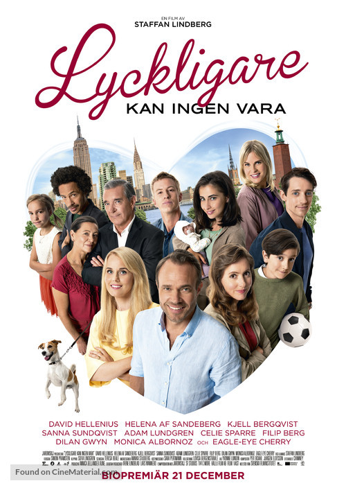 Lyckligare kan ingen vara - Swedish Movie Poster