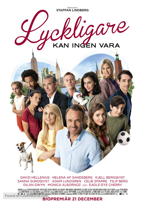 Lyckligare kan ingen vara - Swedish Movie Poster