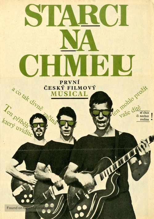 Starci na chmelu - Czech Movie Poster