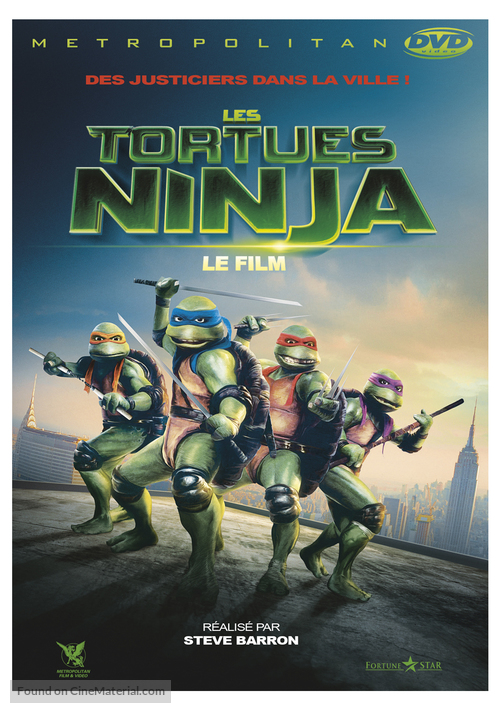 Teenage Mutant Ninja Turtles - French Movie Cover