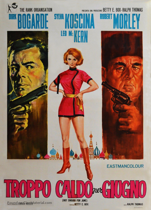 Hot Enough for June - Italian Movie Poster