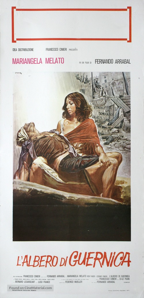 L&#039;arbre de Guernica - Italian Movie Poster