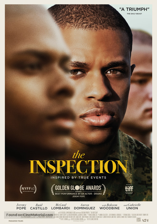 The Inspection - Dutch Movie Poster