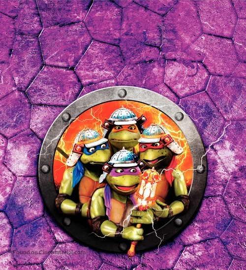Teenage Mutant Ninja Turtles III - Key art